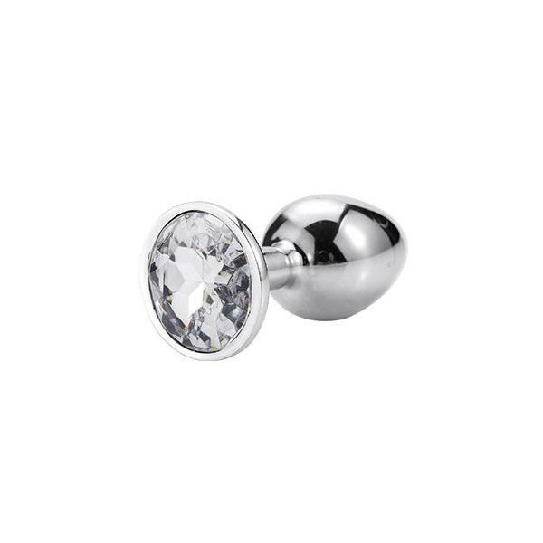 Zeds Production Crystal Colour Anal Plug - White