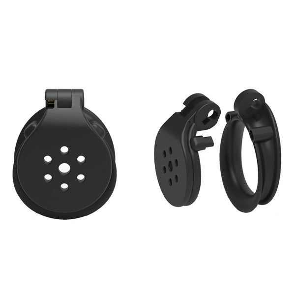 inverted chastity cage v6 in 2 views