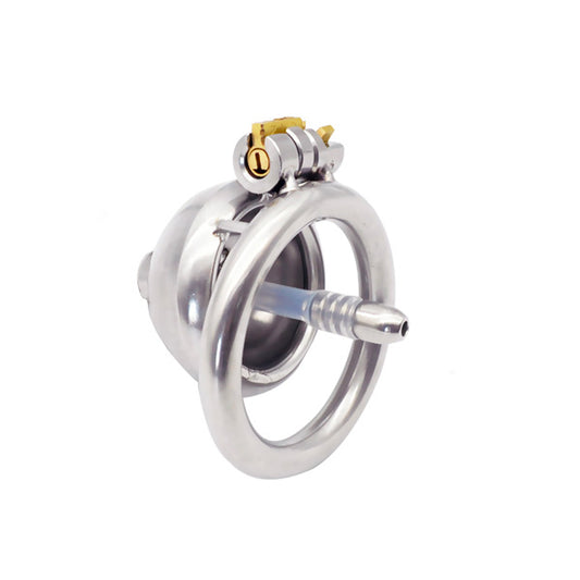 chastity cage s9 view from behind