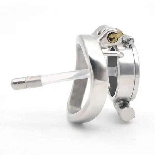 chastity device c7 side view