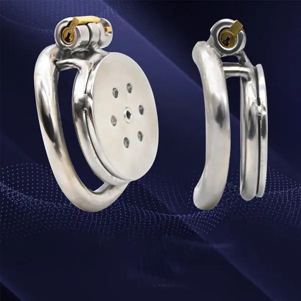 Flat Chastity Cage C41 with Urethral Tube Zeds Production