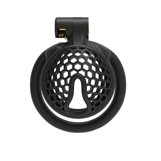 flat chastity cage v8 front view