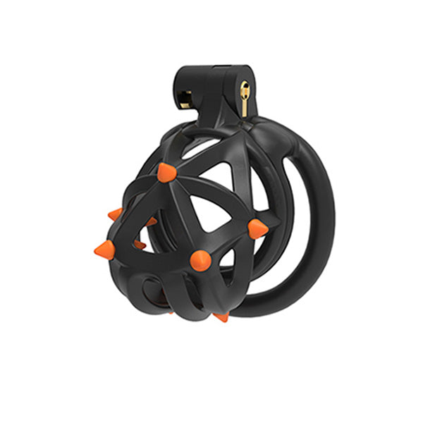 Chastity Cage Diamond With Removable Silicone Spikes - Short