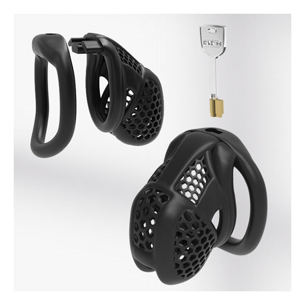 resin chastity cage with key