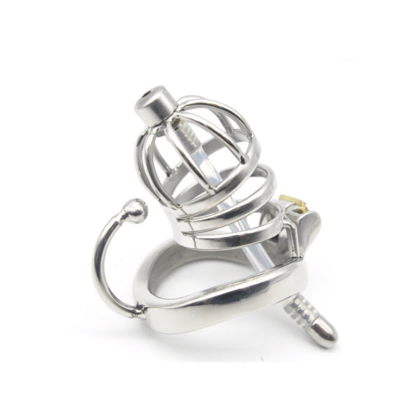 z111 chastity cage angle shot