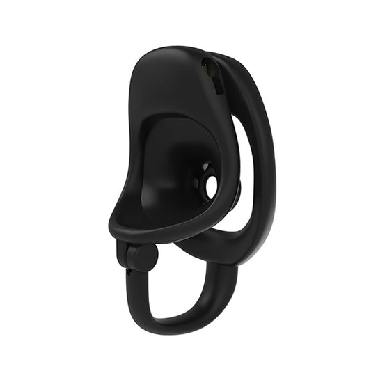 Chastity Cage D13 Negative Pressure Lock on a white background back view