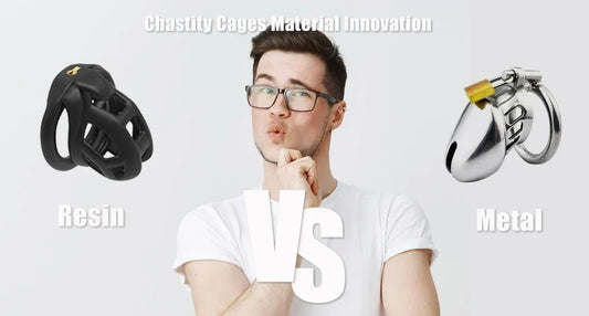 A guy is thinking how to choose the chastity cage material