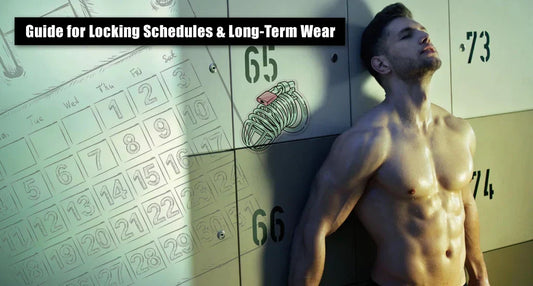 chastity locking schedule for a chastity cage beginner