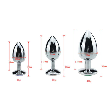 anal plug in different sizes