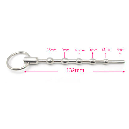 Penis Plug with Ring U03 with measurement 