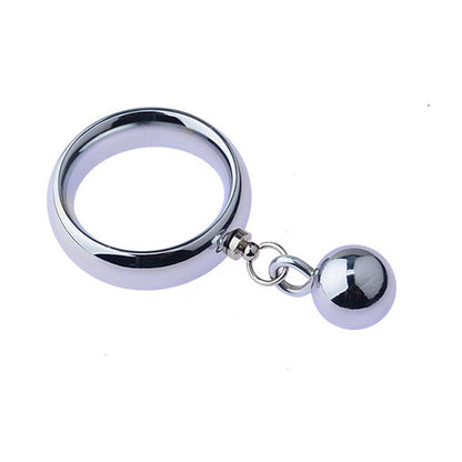 Heavy Donut with Weight Bearing Cock Ring side view