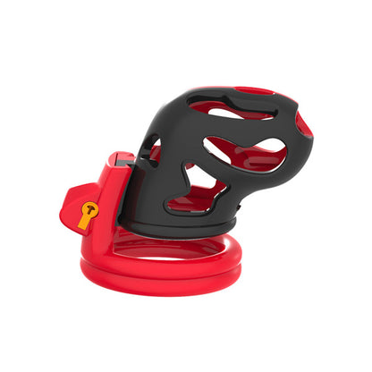 la color chastity cage side view
