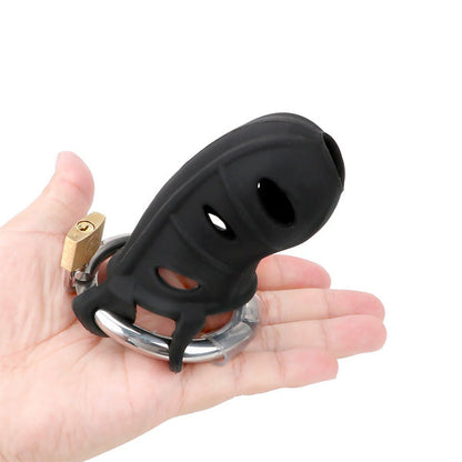 Soft Silicone Adjustable Penis Rings Chastity Cage Zeds Production
