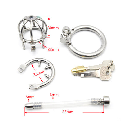s7 chastity cage with parts and measurement