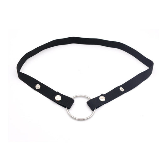Zeds Production Chastity Cage Anti-falling Belt with Ring