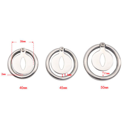 Stainless Steel Chastity Cage C5 Zeds Production