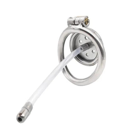 Flat Chastity Cage C41 with Urethral Tube Zeds Production