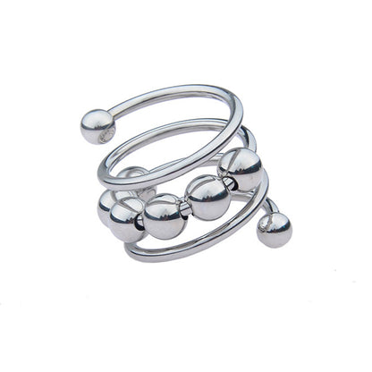 Spiral Beaded Cock Ring TS13 stylish shot