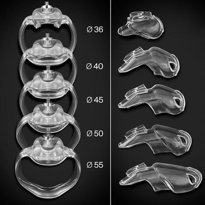 chastity cage rings and different body size