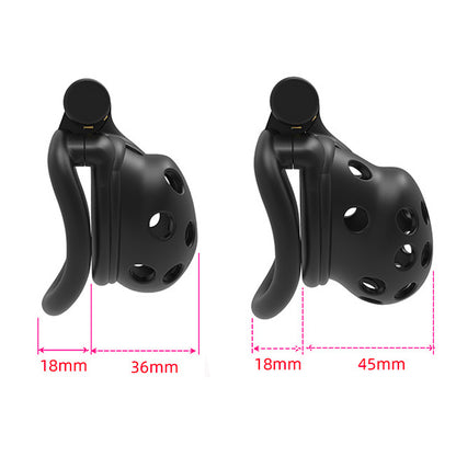 2 different size of chastity cage d7