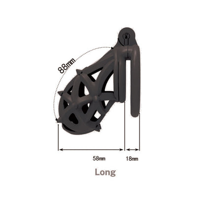 cock cage diamond with measurement 