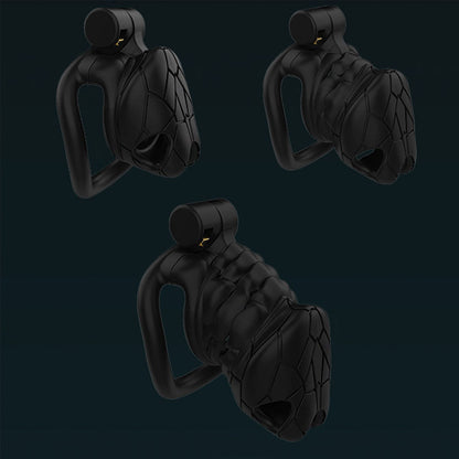 3 different size of cobra 8 cock cage