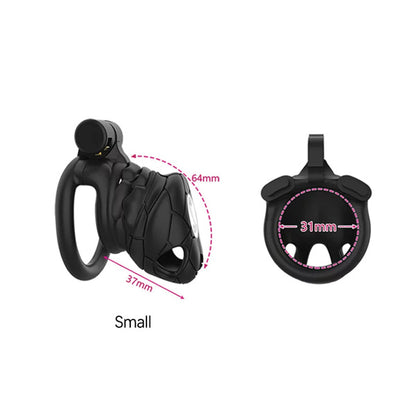 cobra chastity cage in details