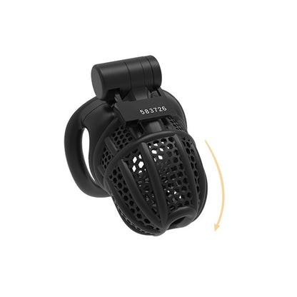 chastity lock d9 front view