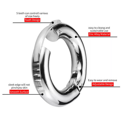 Adjustable Ball Stretcher Cock Ring TS04 Zeds Production