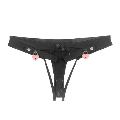 Fufu Chastity Fantasy Panties - Black