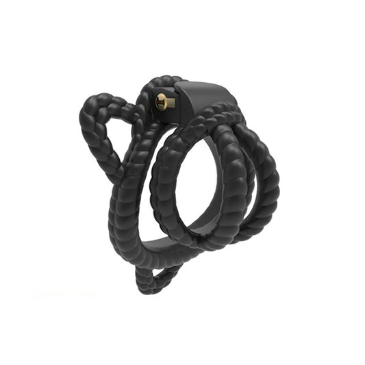 Chastity Cage D11 Rope Knot